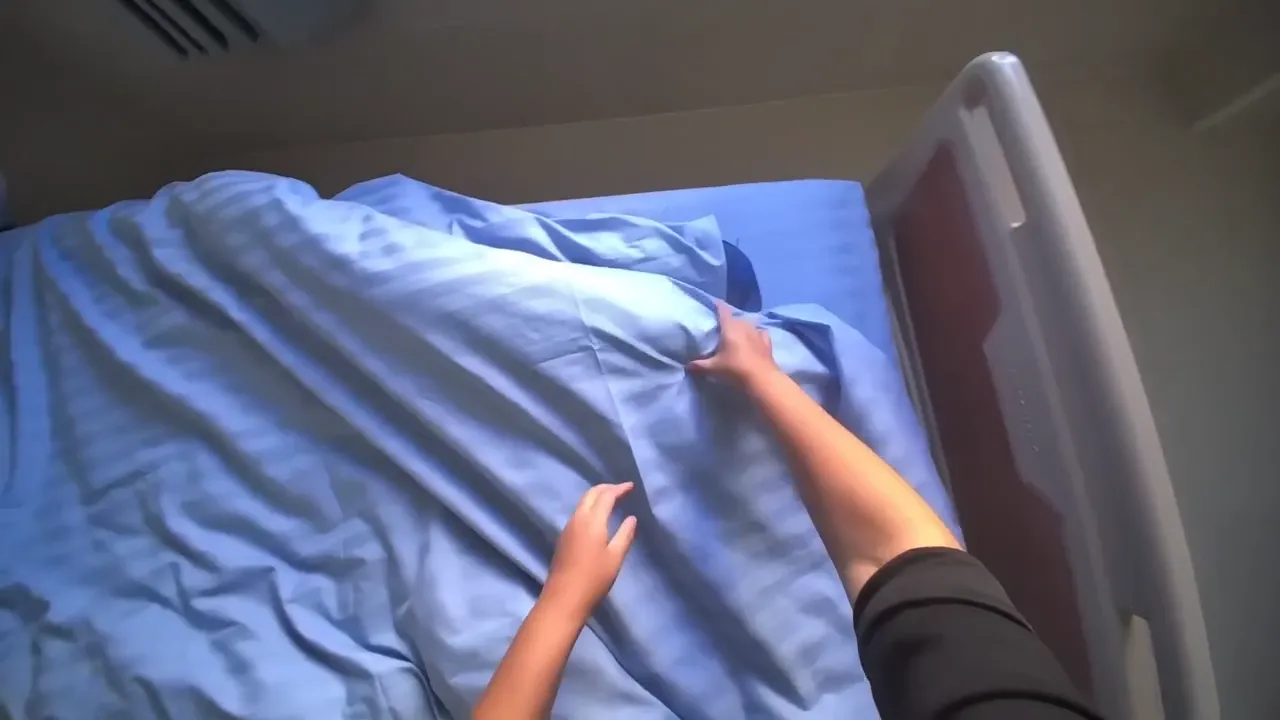Hospitality & Accommodation — egocentric sample: Bed Making and Linen Change