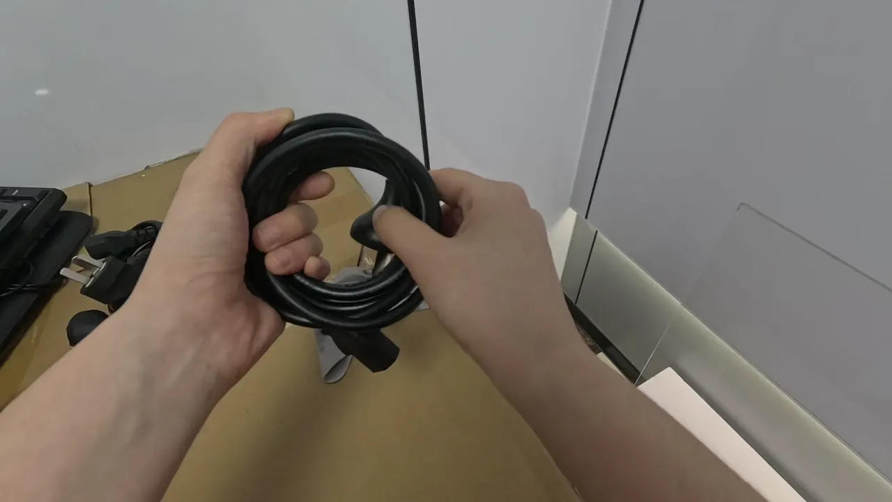 Specialized Operations — egocentric sample: Cable Coiling and Organization